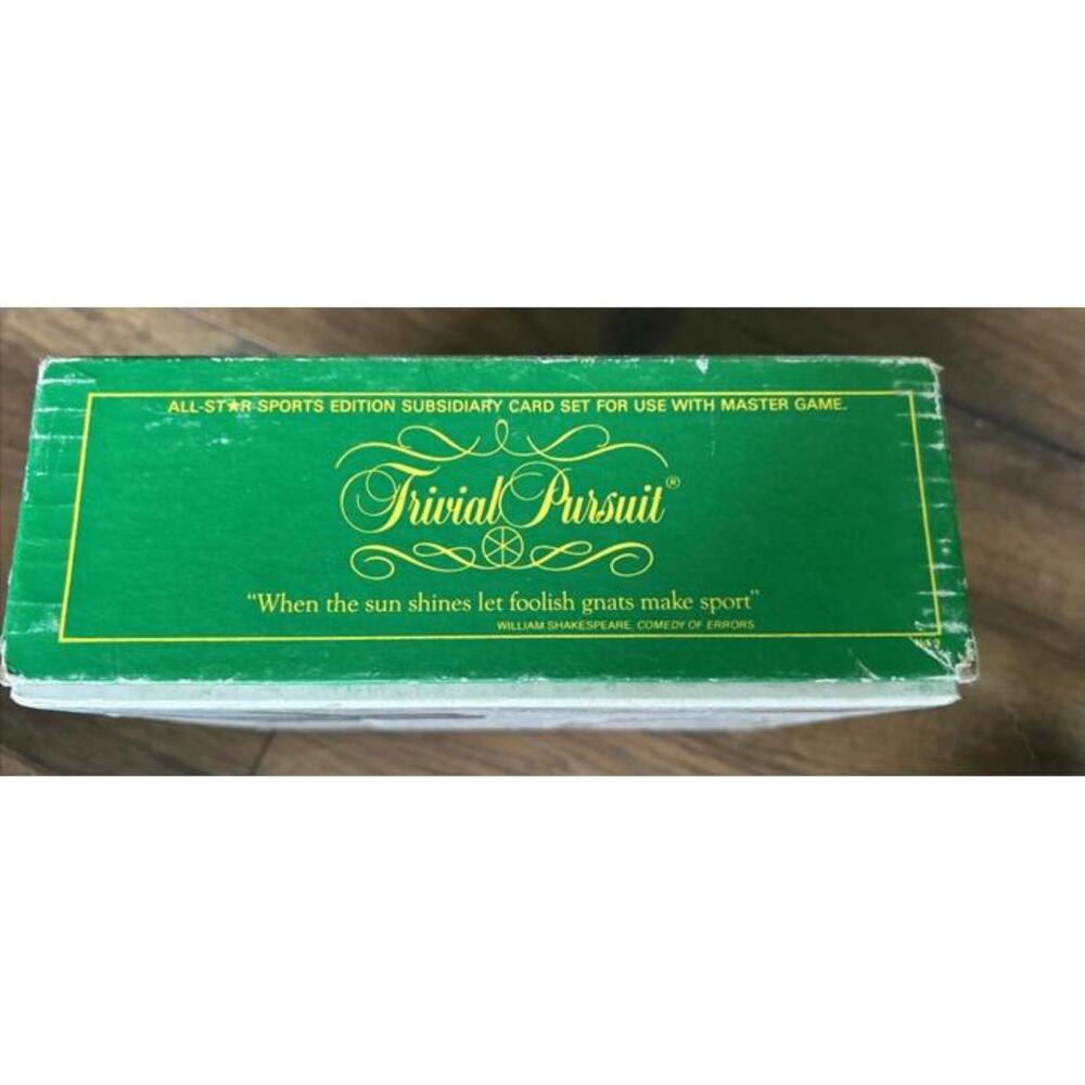 Vintage Trivial Pursuit All-Star Sport Edition Card Set 1981 - Picture 4 of 7